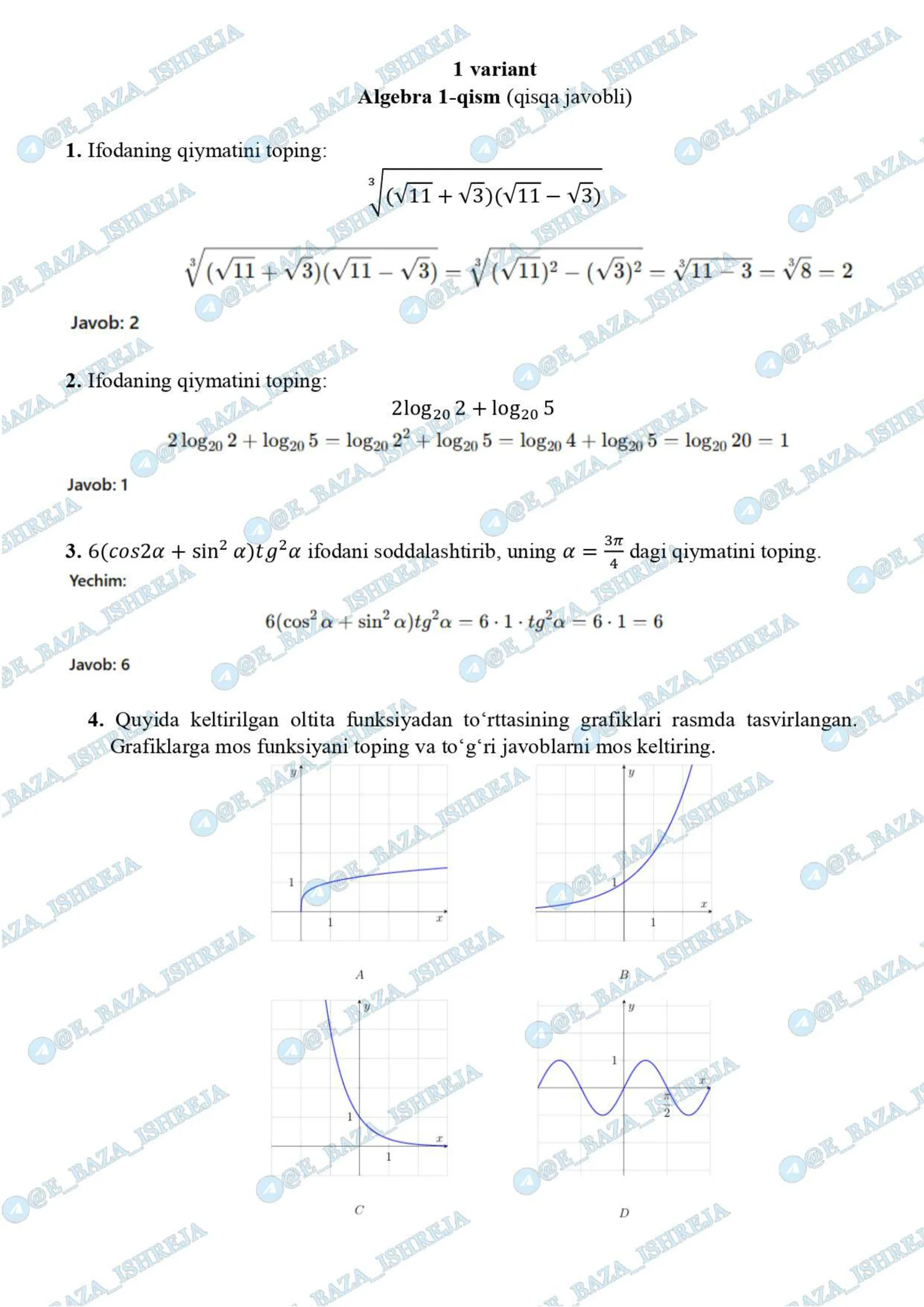 11-Matematika 1-7-var. javoblari