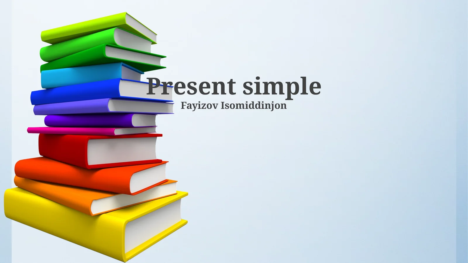 Present simple