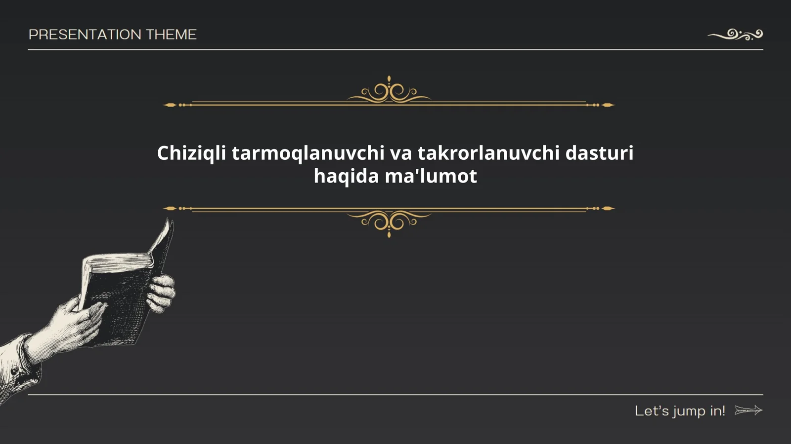 Chiziqli tarmoqlanuvchi va takrorlanuvchi dasturi haqida ma'lumot