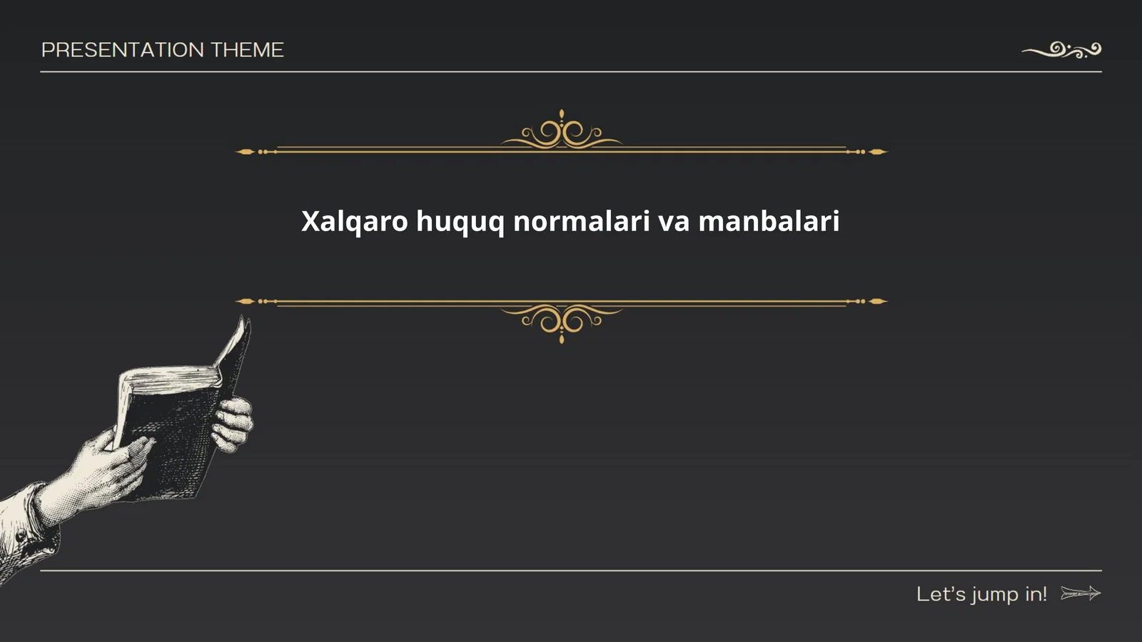 Xalqaro huquq normalari va manbalari