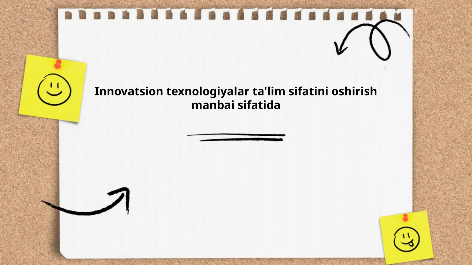 Raqamli pedagogika va o'quv jarayonini modernizatsiyalash