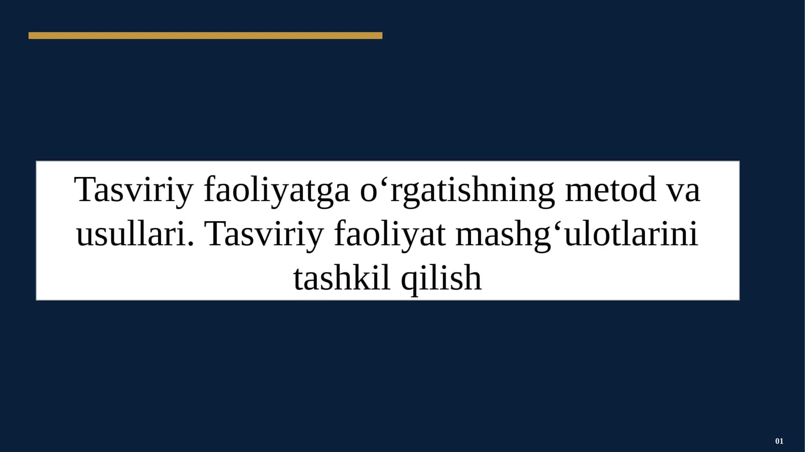 Tasviriy faoliyatga o‘rgatishning metod va usullari. Tasviriy faoliyat mashg‘ulotlarini tashkil qilish