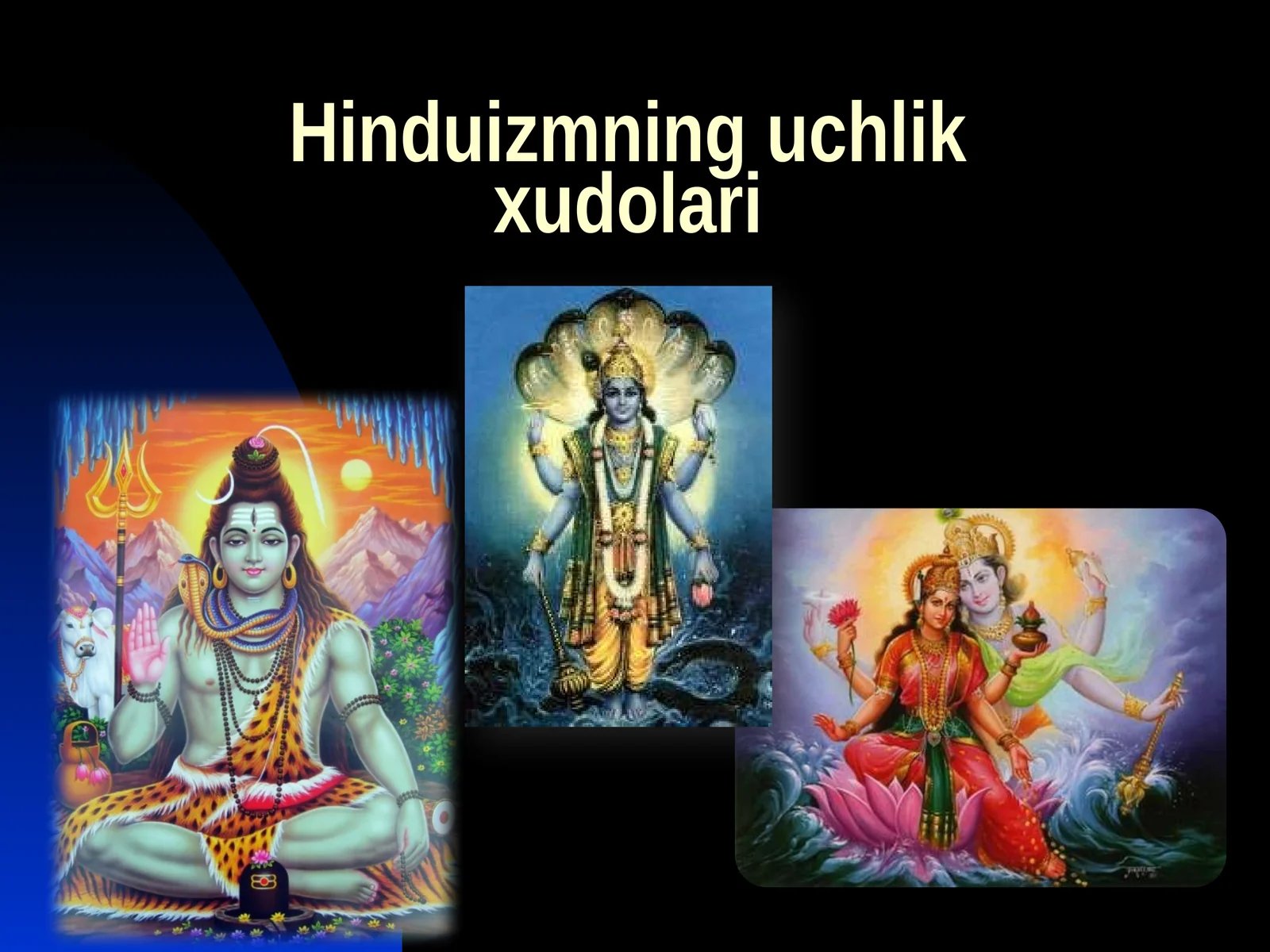 Hinduizmning uchlik xudolari