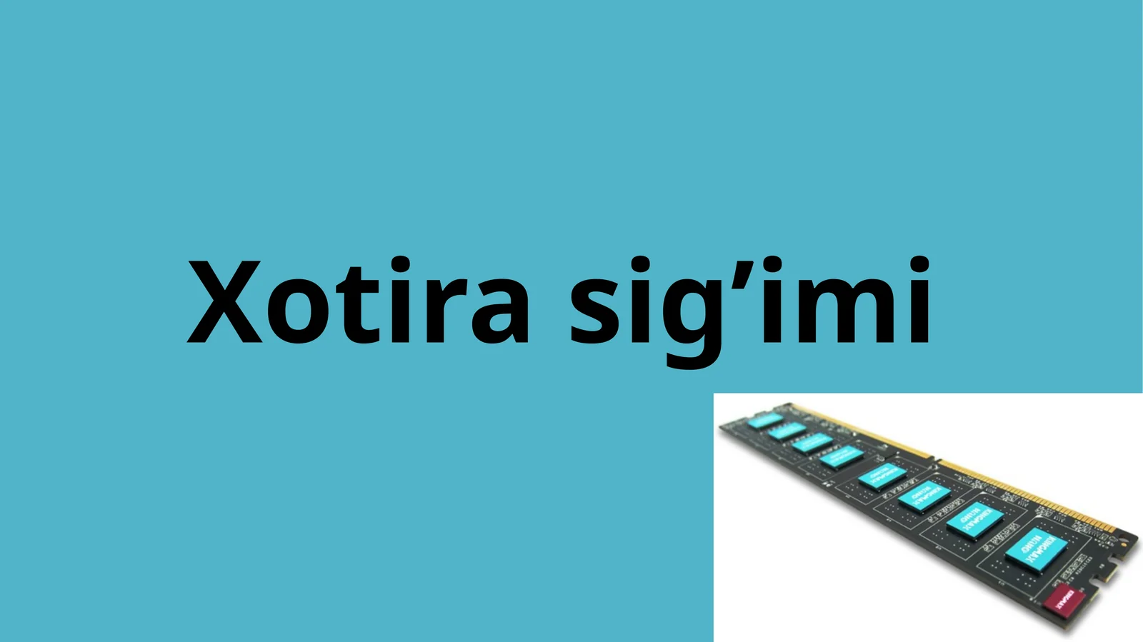 Xotira sig’imi