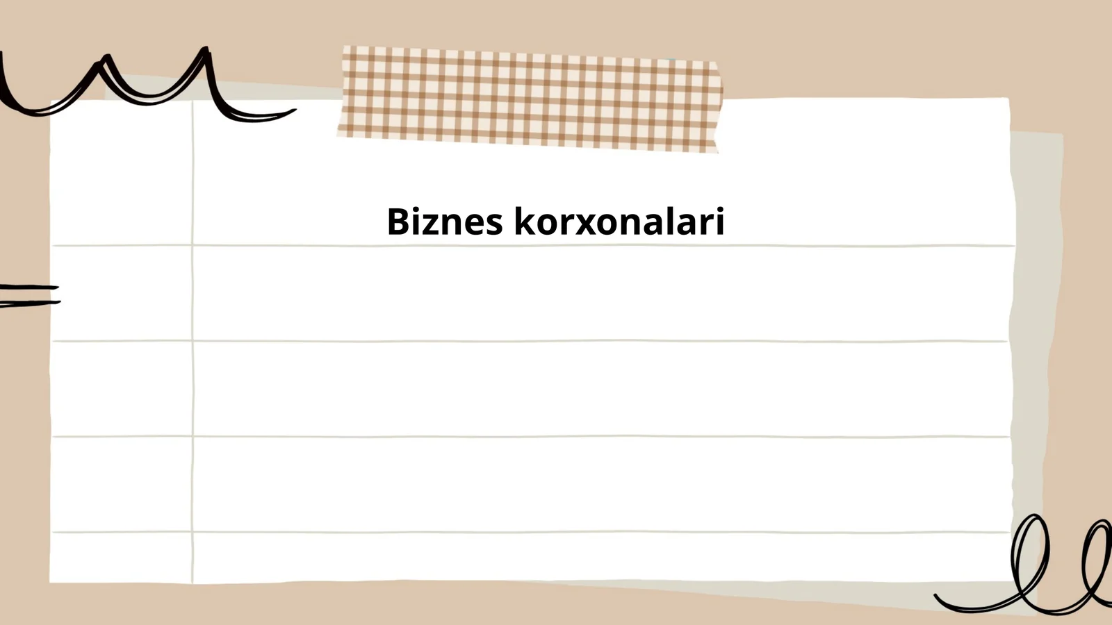 Biznes korxonalari