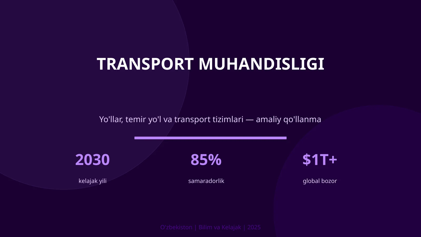 Transport muhandisligi