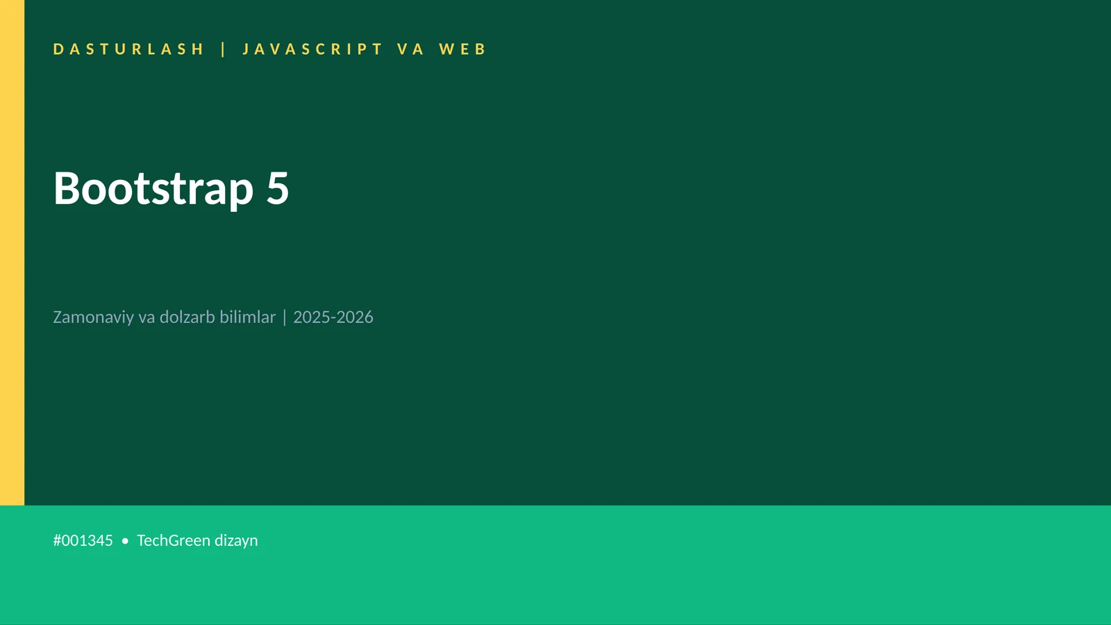 Bootstrap 5