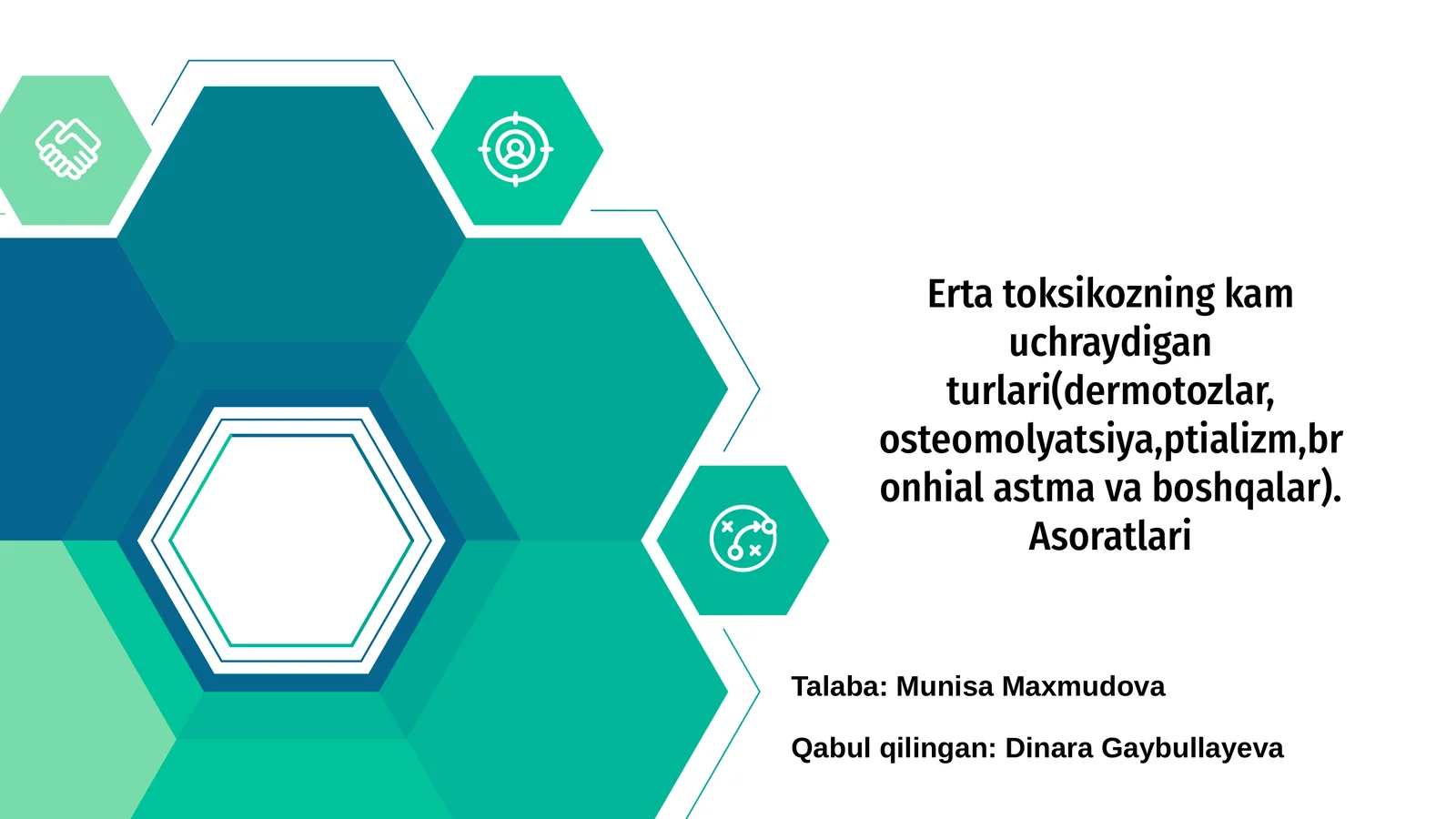 Erta toksikozning kam uchraydigan turlari(dermotozlar, osteomolyatsiya,ptializm,bronhial astma va boshqalar). Asoratlari