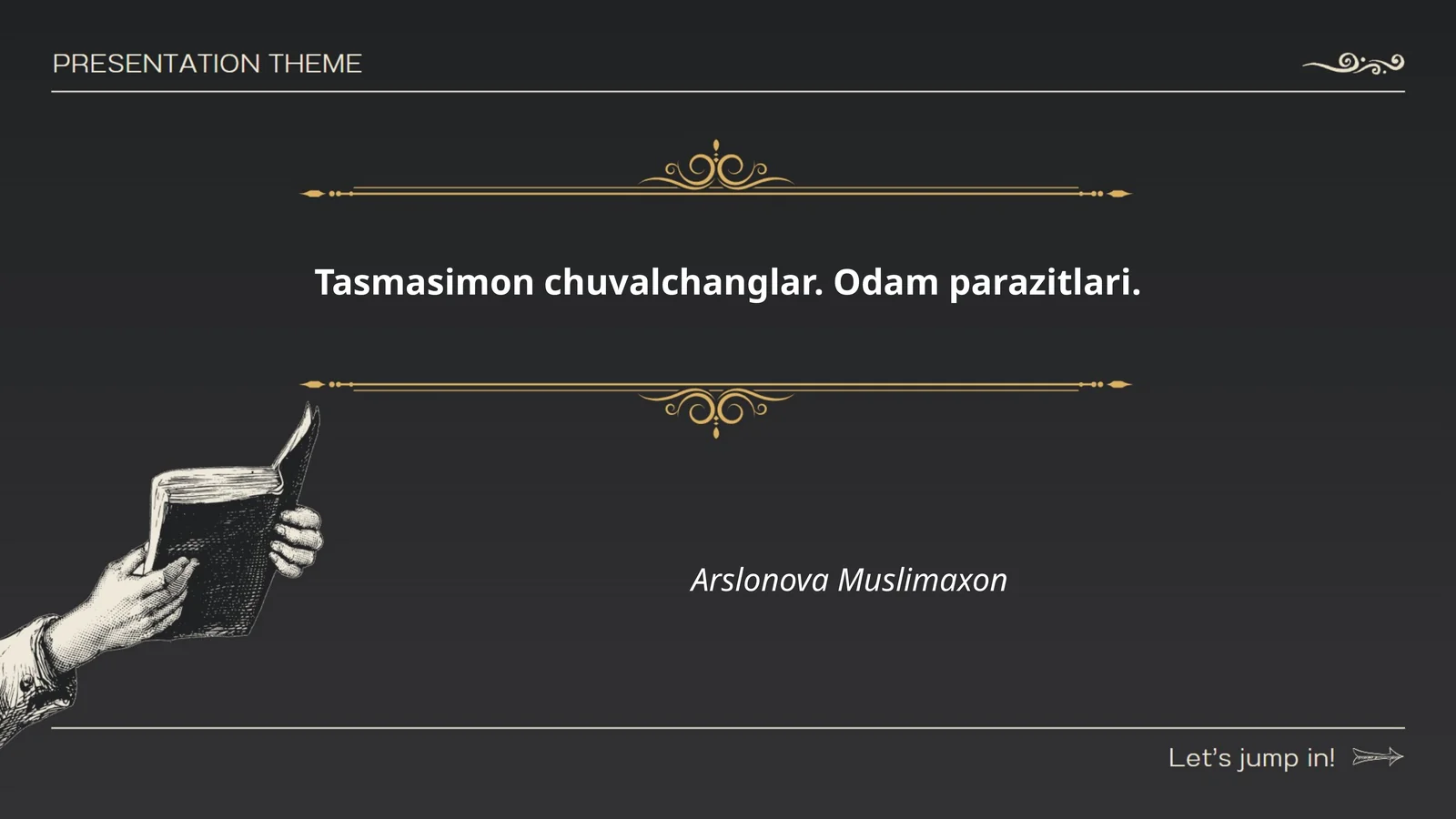 Tasmasimon chuvalchanglar. Odam parazitlari