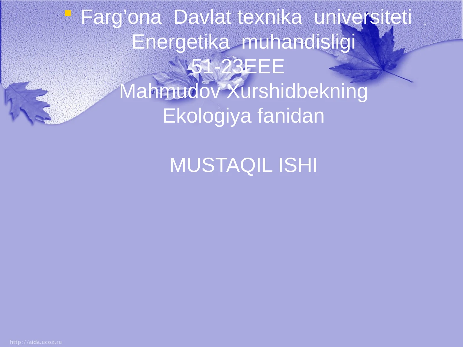 Energetika muhandisligi