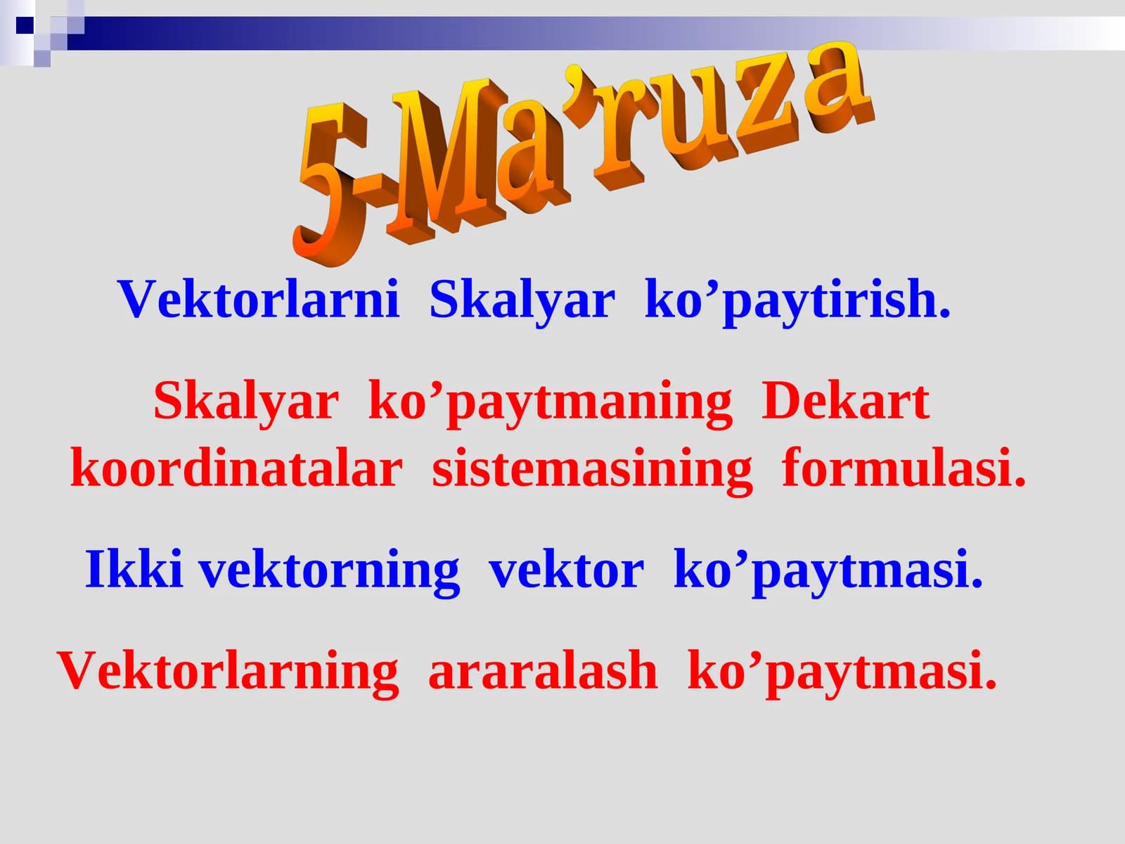 koordinatalar sistemasi